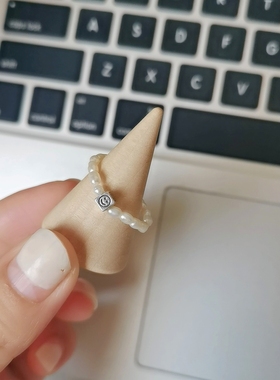 天然淡水珍珠戒指不退色