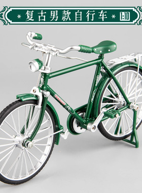 自行车客厅客厅摆件轻奢高级感2025新款电视柜卧室柜子小众装饰品