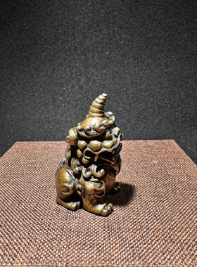 独角兽客厅招财貔貅摆件纯铜