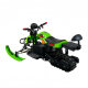 Electric snowmobile off-road vehicle outdoor double electric ski vehicle electric sled snowmobile anti-slip crawler type