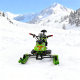 Electric snowmobile off-road vehicle outdoor double electric ski vehicle electric sled snowmobile anti-slip crawler type