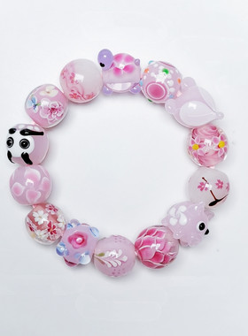 原创设计正品日式琉璃幸运手串