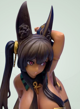 美少女FATE二次元手办摆件 趴姿阿努比斯兔女郎动漫手办模型