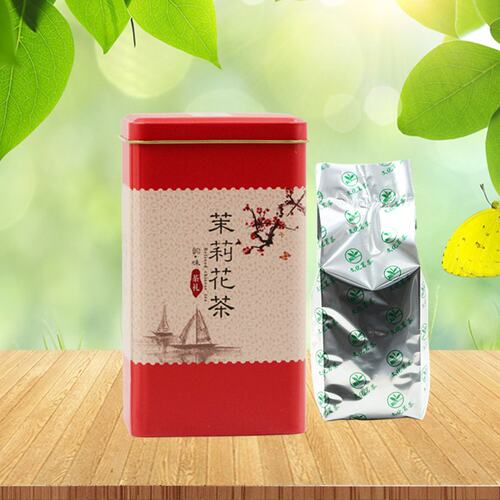 茉莉花茶 2025年新茶耐泡加窨茶叶银针茶王金针王茉莉大白毫天津 - 图1