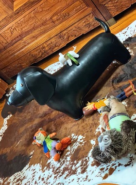 zuny河马猩猩连卡佛同款落地摆件