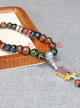 男女琉璃珠香灰车挂手持