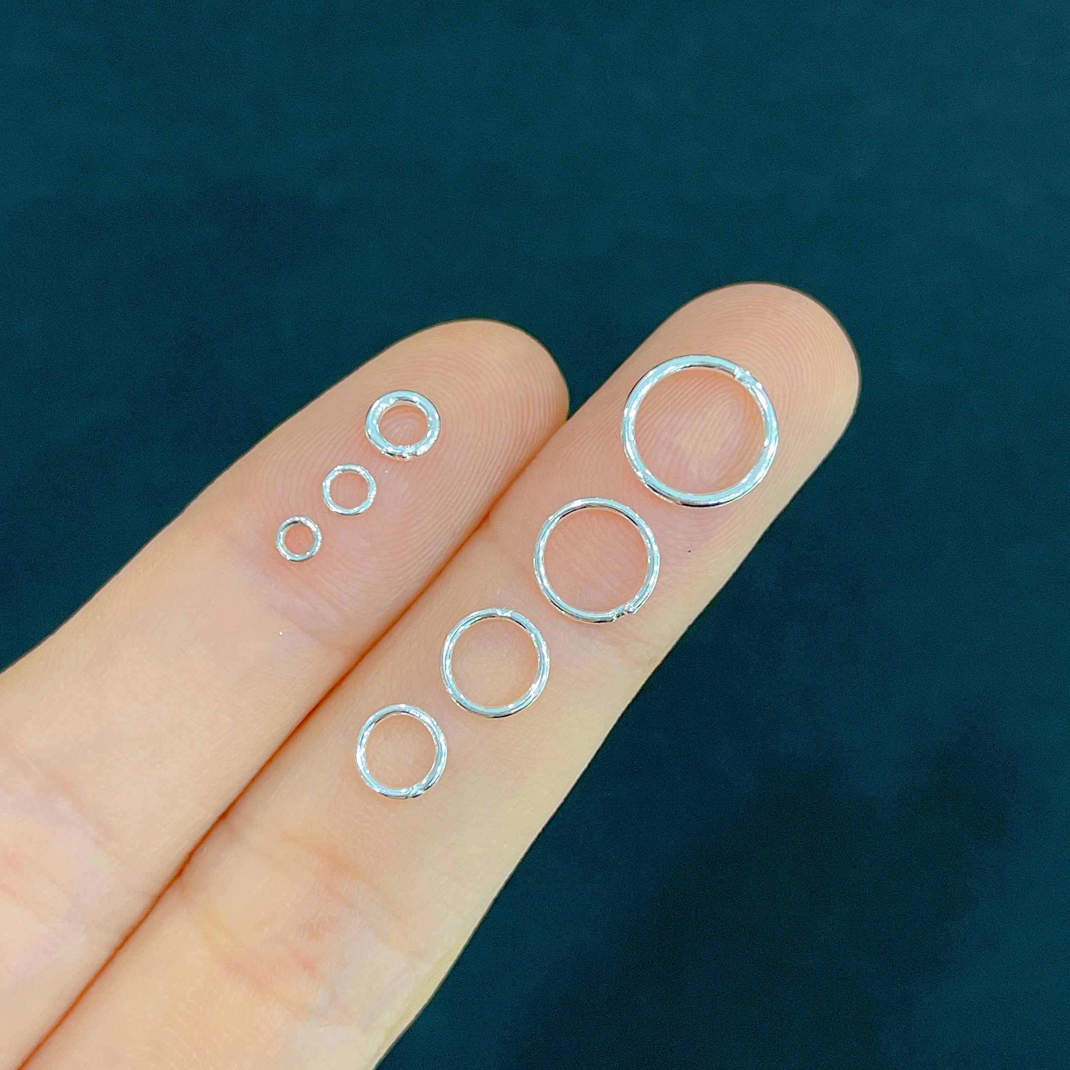 古法金s925银镀24K金纯银配件开口环闭口圈单圈手工diy手链项链,淘宝优惠券,粉丝福利购,淘宝优惠卷