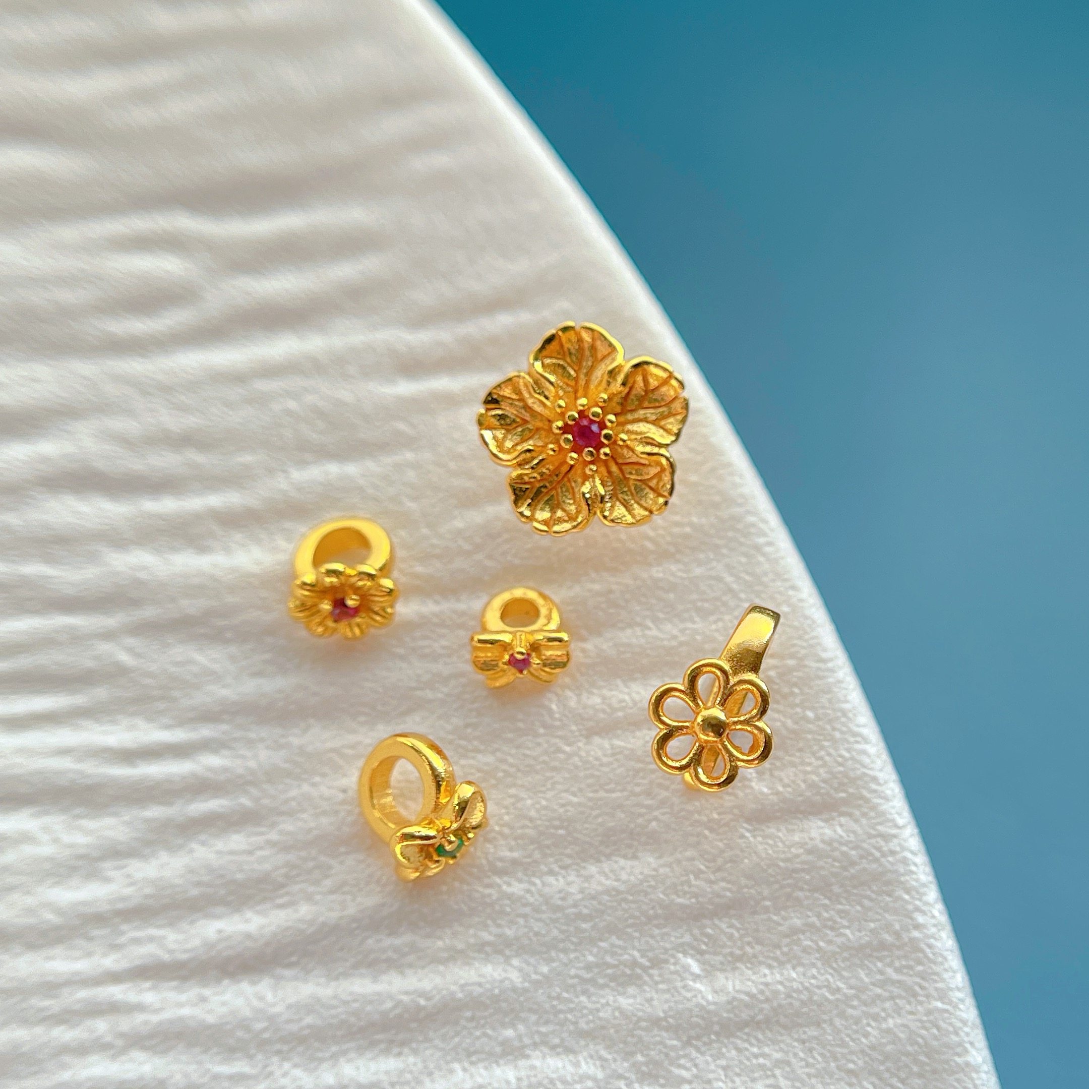 24K包金保色配件开口环弹簧扣龙虾扣S扣压襟纽扣diy手链项链编绳,淘宝优惠券,粉丝福利购,淘宝优惠卷