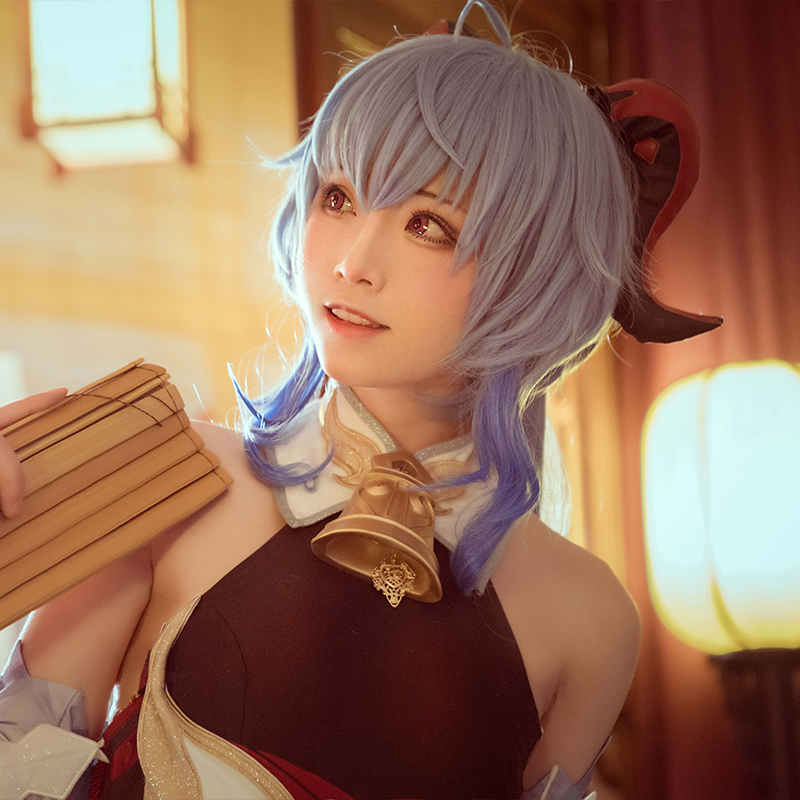 喵屋小铺原神cos服循循守月椰羊王小美甘雨cosplay动漫游戏服装女 - 图2