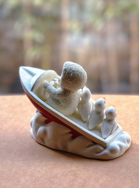 原单D56陶瓷白色雪娃雪宝