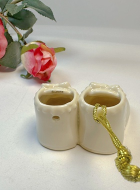 挂件婴儿鞋圣诞节创意摆件