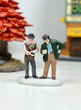 Department56D56陶瓷房子工艺品