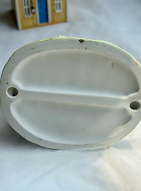 持续瓷生 少件陶瓷水滴娃娃夏天男女孩眼镜戏水光脚丫可爱工艺品