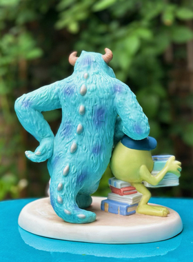 持续瓷生 瑕疵陶瓷怪兽大学电力公司毛怪苏利文大眼仔手办摆件