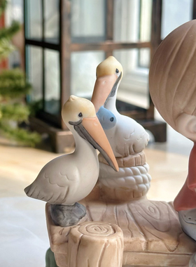 持续瓷生 外贸尾货样品瑕疵水滴娃娃男女情侣海边度假海水沙滩