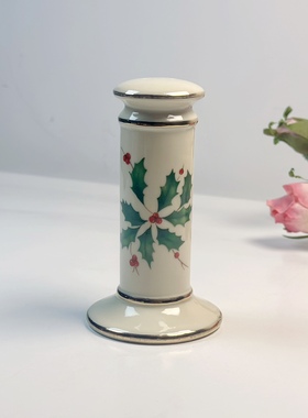 陶瓷描金绿冬青鸡蛋盘