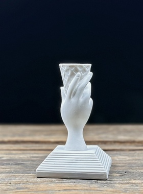 朋克人像松鼠冰淇淋烛创意摆件