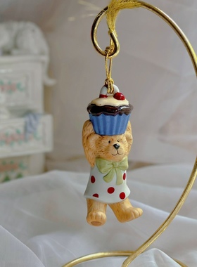 出口订单陶瓷维*尼圣诞树姜饼