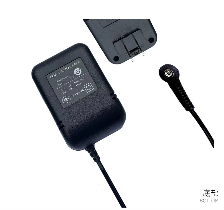 Casio电子琴卡西欧电源适配器9V850MA变压器插头通用AD-5CL充电器 - 图0