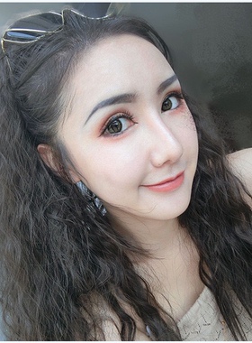 一片式假发马尾女玉米烫绑带式梨花马尾蓬松自然长卷发马尾辫发饰