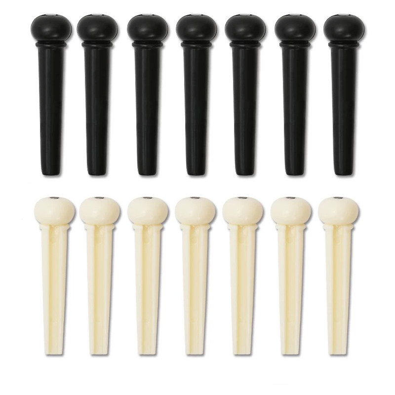 民谣木吉他固弦锥 黑色白色固弦钉弦椎尾钉压弦器 吉他弦钉 弦柱 - 图3