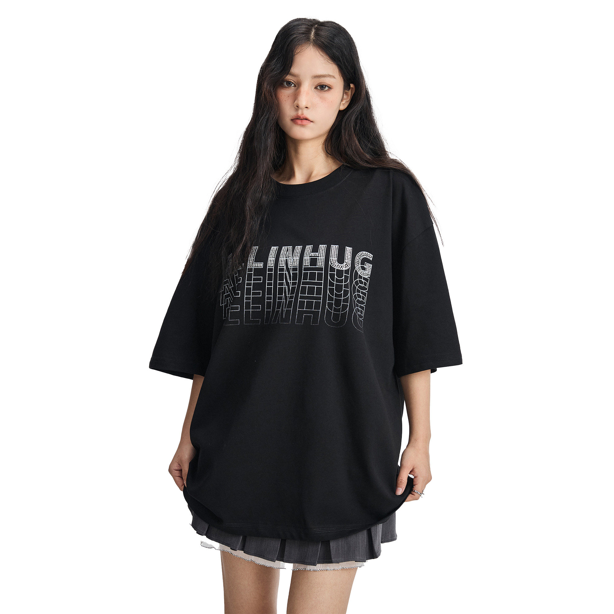 ALLIN 夏季美式重磅纯棉男t恤短袖2025新款潮流印花半袖体恤上衣,淘宝优惠券,粉丝福利购,淘宝优惠卷