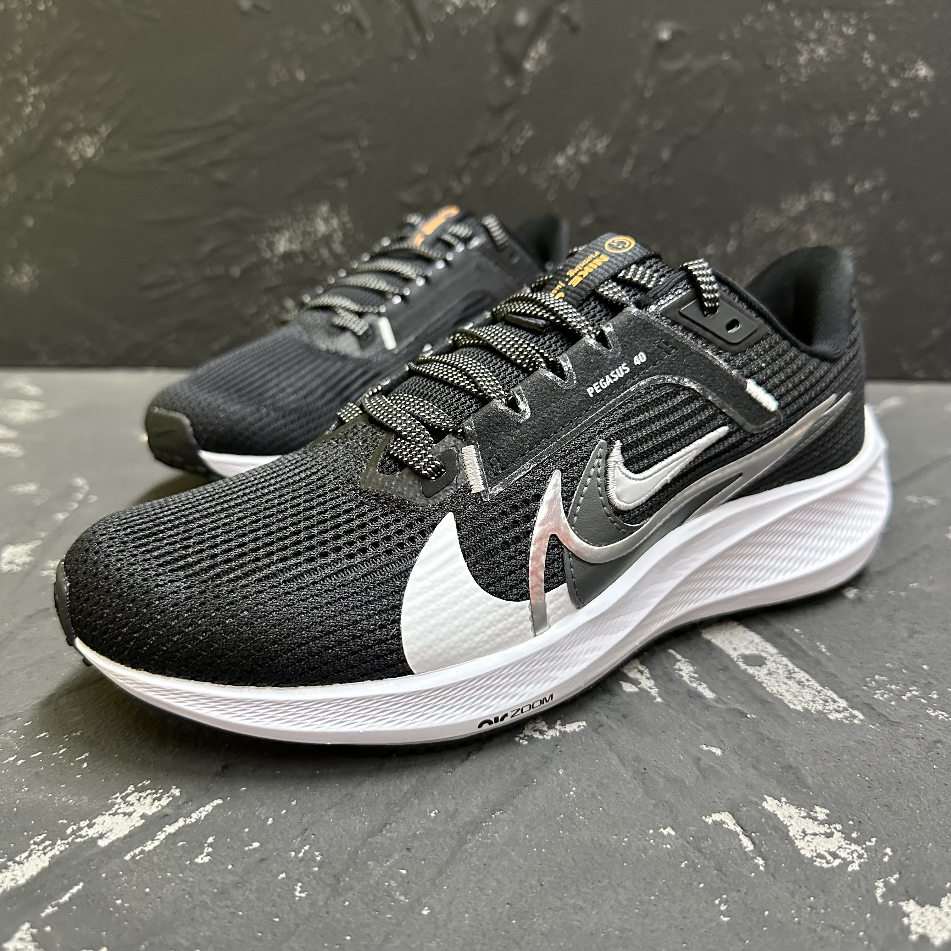 Nike男鞋女鞋AIR ZOOM PEGASUS40飞马运动鞋休闲跑步鞋FB7703-001 - 图3