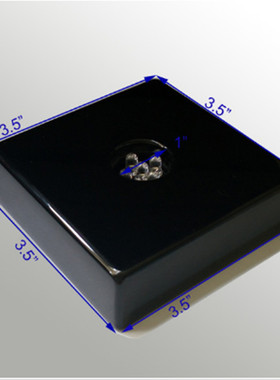 七彩灯座发光插电琉璃水晶工艺品