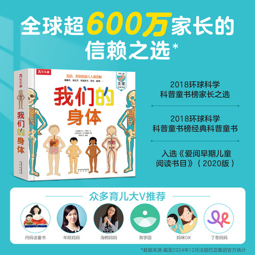 乐乐趣 我们的身体3d立体书新版崔玉涛礼盒儿童0-3-6岁性启蒙羊水袋幼儿早教书籍科普翻翻小学生人体百科全书幼儿园课外故事绘本D - 图2