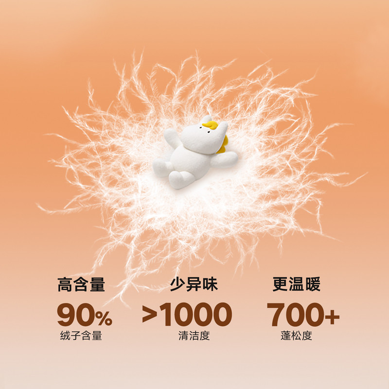 马拉丁儿童羽绒服25冬新款男小童立体抱抱兽三防连帽羽绒服,淘宝优惠券,粉丝福利购,淘宝优惠卷