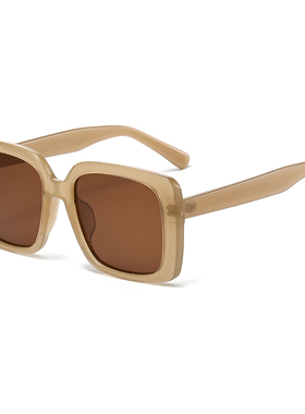 方形太阳眼镜防紫外线欧美复古