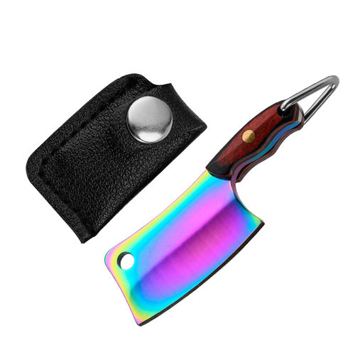 网红迷你微缩袖珍仿真小菜刀拆小快递包裹礼物钥匙扣ECD挂件配件 - 图3