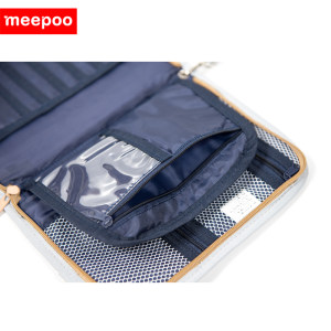 新品|meepoo可爱小熊贴片母子手账/母子手册 医保卡证件妈咪包