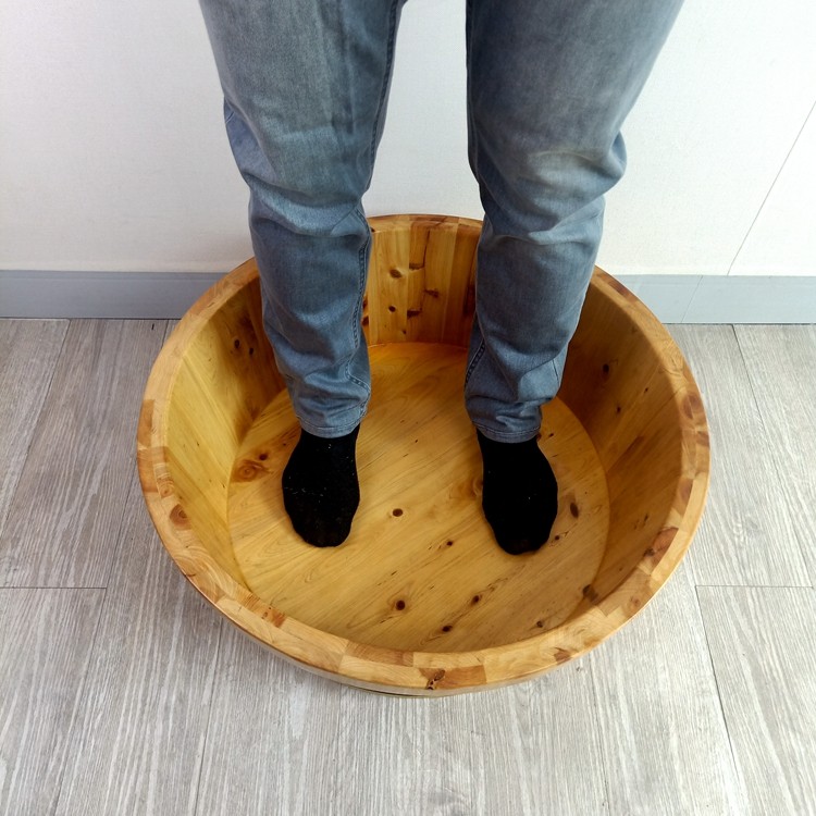 小孩的洗澡盆成人婴儿圆形木盆宝宝泡澡盆沐浴盆老人浴盆洗衣木盆,淘宝优惠券,粉丝福利购,淘宝优惠卷