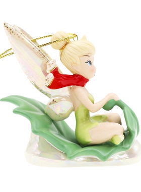 Cershar lenox Tinker Bell小仙女陶瓷儿童房装饰摆件圣诞树挂饰