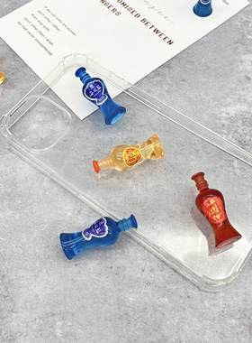 仿真酒瓶迷你diy装饰配件树脂