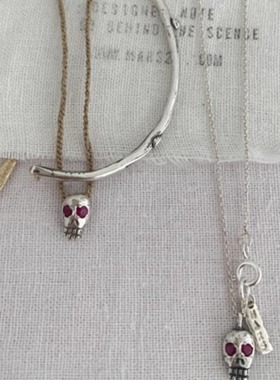 mars25纯银S925女复古百搭项链