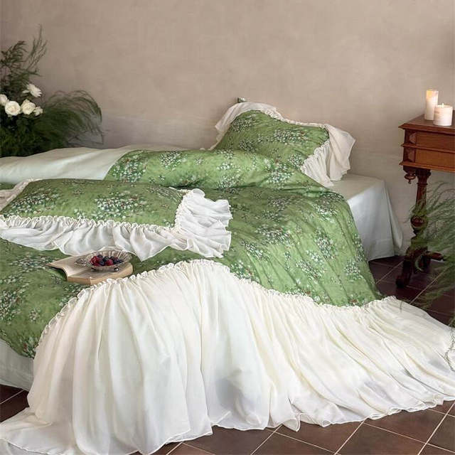 French Princess Style 100 Tianshi cotton bedding