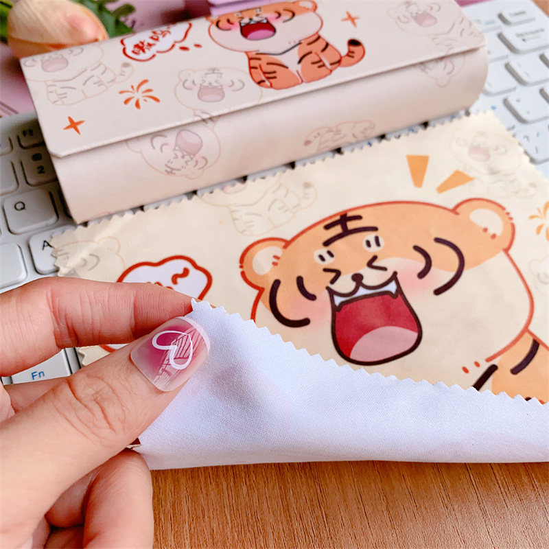 可爱眼镜盒便携女抗压防摔磁吸眼睛盒子墨镜学生收纳送眼镜布,淘宝优惠券,粉丝福利购,淘宝优惠卷