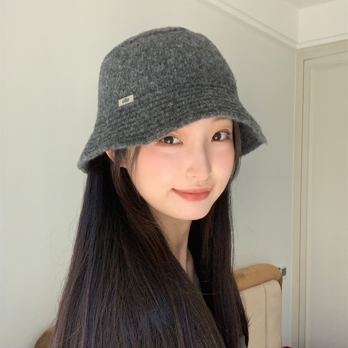 温温油油~新款秋冬毛绒保暖针织渔夫帽女甜美百搭显脸小毛线盆帽,淘宝优惠券,粉丝福利购,淘宝优惠卷