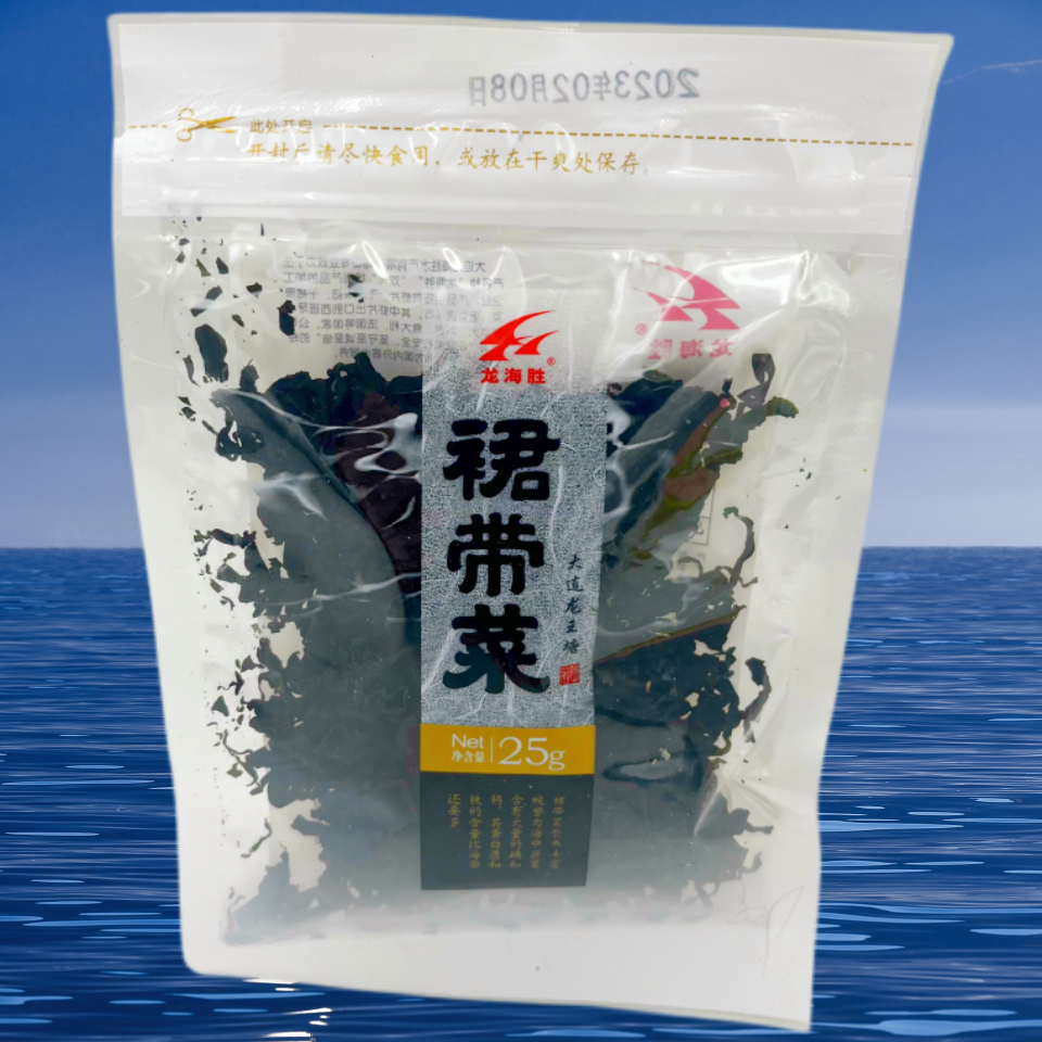 大连特产裙带菜龙海胜干燥裙带菜干货汤馅拌炖海藻食品袋装海藻菜,淘宝优惠券,粉丝福利购,淘宝优惠卷