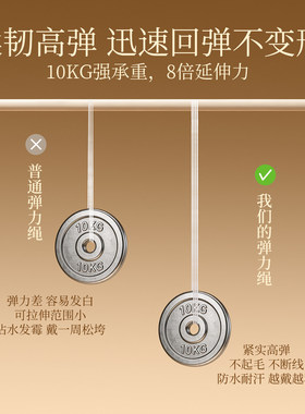 日本进口扁丝手串弹力绳高端耐磨水晶手链穿珠专用线材文玩串珠绳