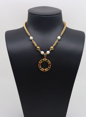 重回1920项链珍珠琉璃