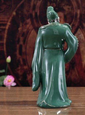 陶瓷济公雕塑家居客厅佛像