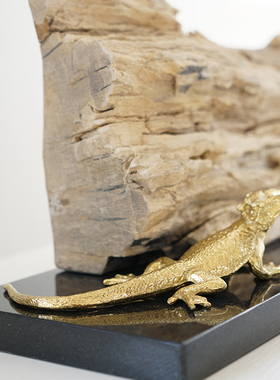 玄关摆件天然客厅新中式风工艺品