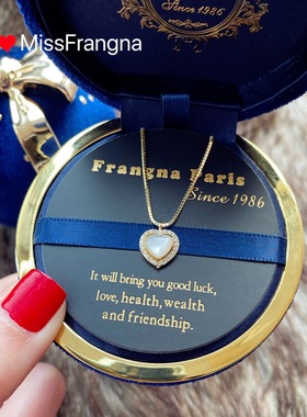 MISSFRANGNA925银成真项链