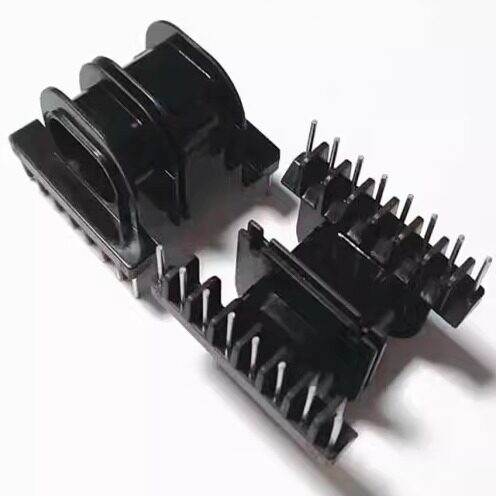EPC39电机电源高频变压器磁芯骨架双槽卧式8+8 - 图0