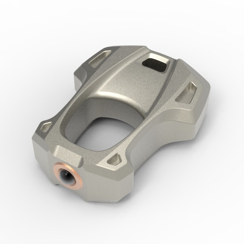 矩阵EDC行侠钛合金便携单指虎把玩应急破窗器多功能解压玩具装备,淘宝优惠券,粉丝福利购,淘宝优惠卷