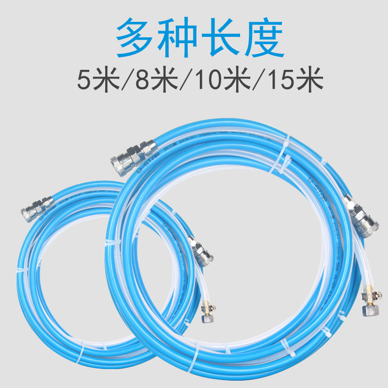 PU气管 油管 防腐蚀耐酸碱油管 隔膜泵喷漆泵专用 - 图0