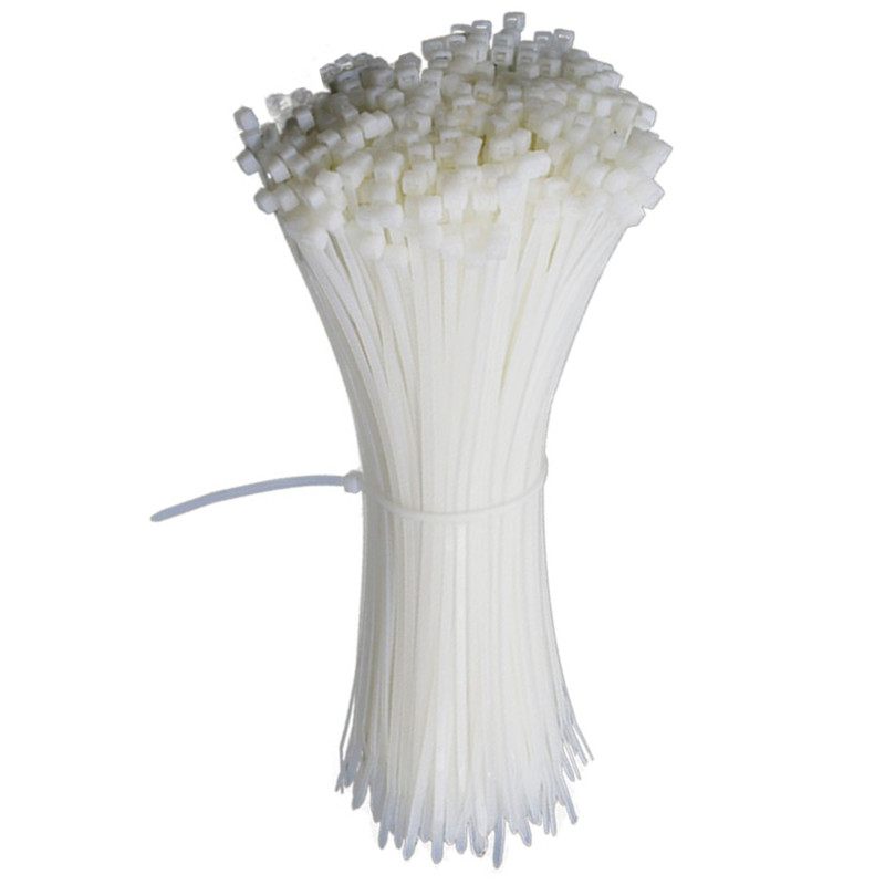 尼龙扎带4*100 4X150 4x200 4*250 4*300mm束线带塑料扎带 黑白色,淘宝优惠券,粉丝福利购,淘宝优惠卷